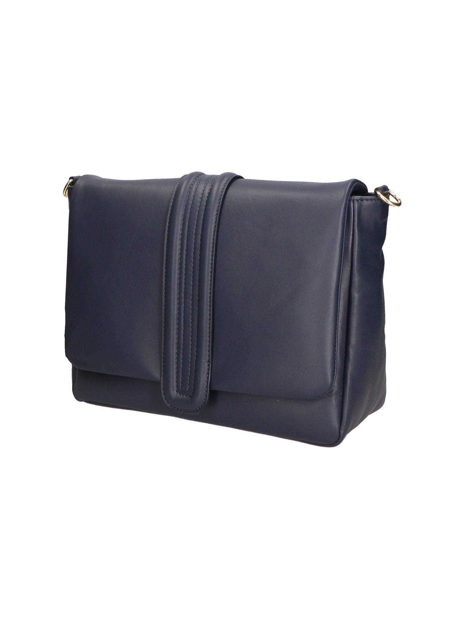 Wanda Borsa a tracolla da donna Vera pelle 06497-S24 BLU JEANS Gave Lux