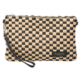 Pochette da donna in paglia Made in Italy MYB-05375-SS-CHECK My Best Bag