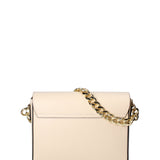 Borsa a tracolla da donna Vera pelle ruga JR-W-1126RU-BONE-GOLD John Richmond