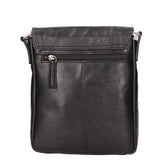 Borsa a tracolla unisex vera pelle Made in Italy SN5863547-BLACK Santini Firenze