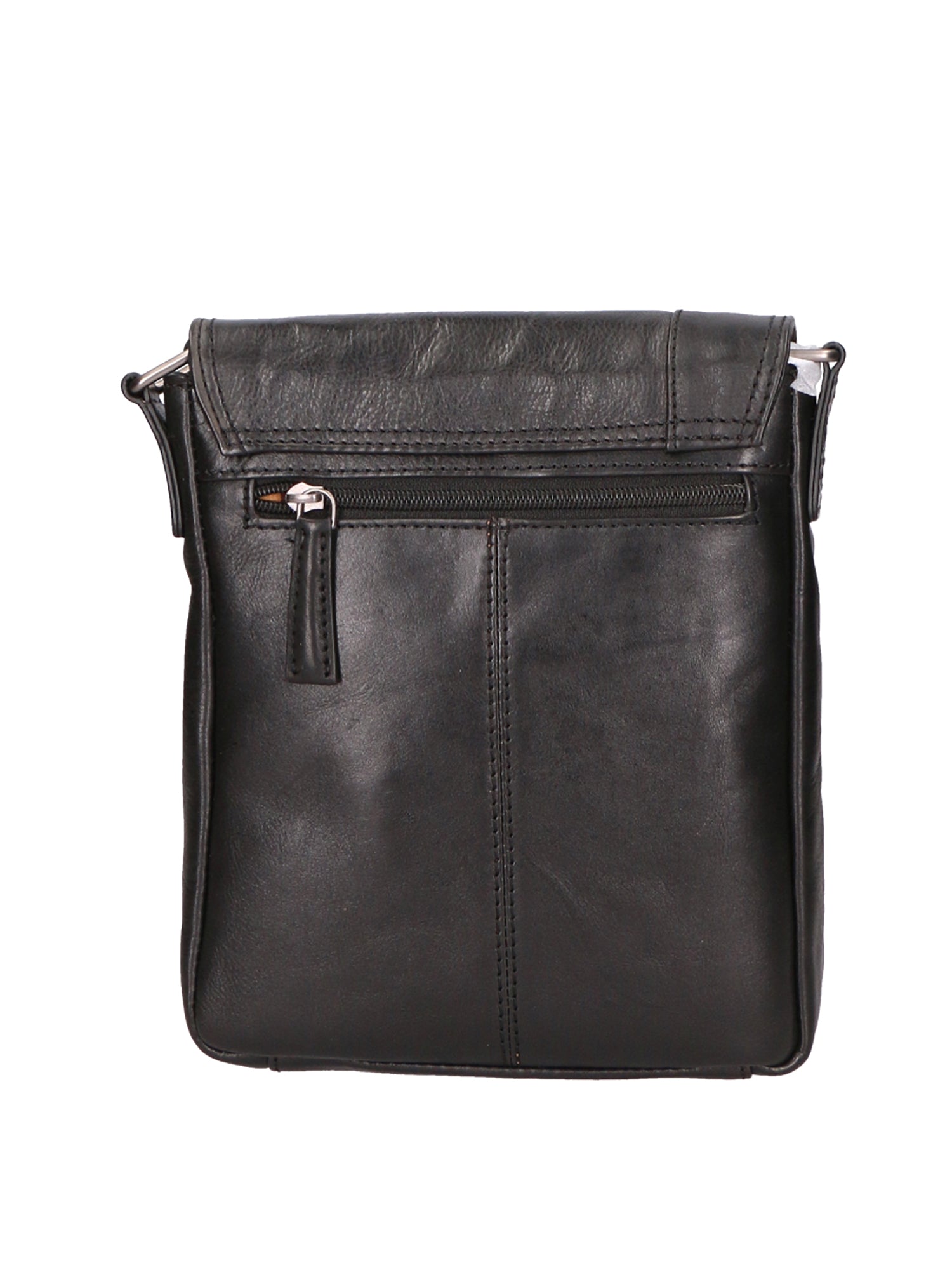 Borsa a tracolla unisex vera pelle Made in Italy SN5863547-BLACK Santini Firenze
