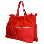 Firenze Borsa a mano da donna Vera pelle 01838-D08 ROSSO RED Gave Lux