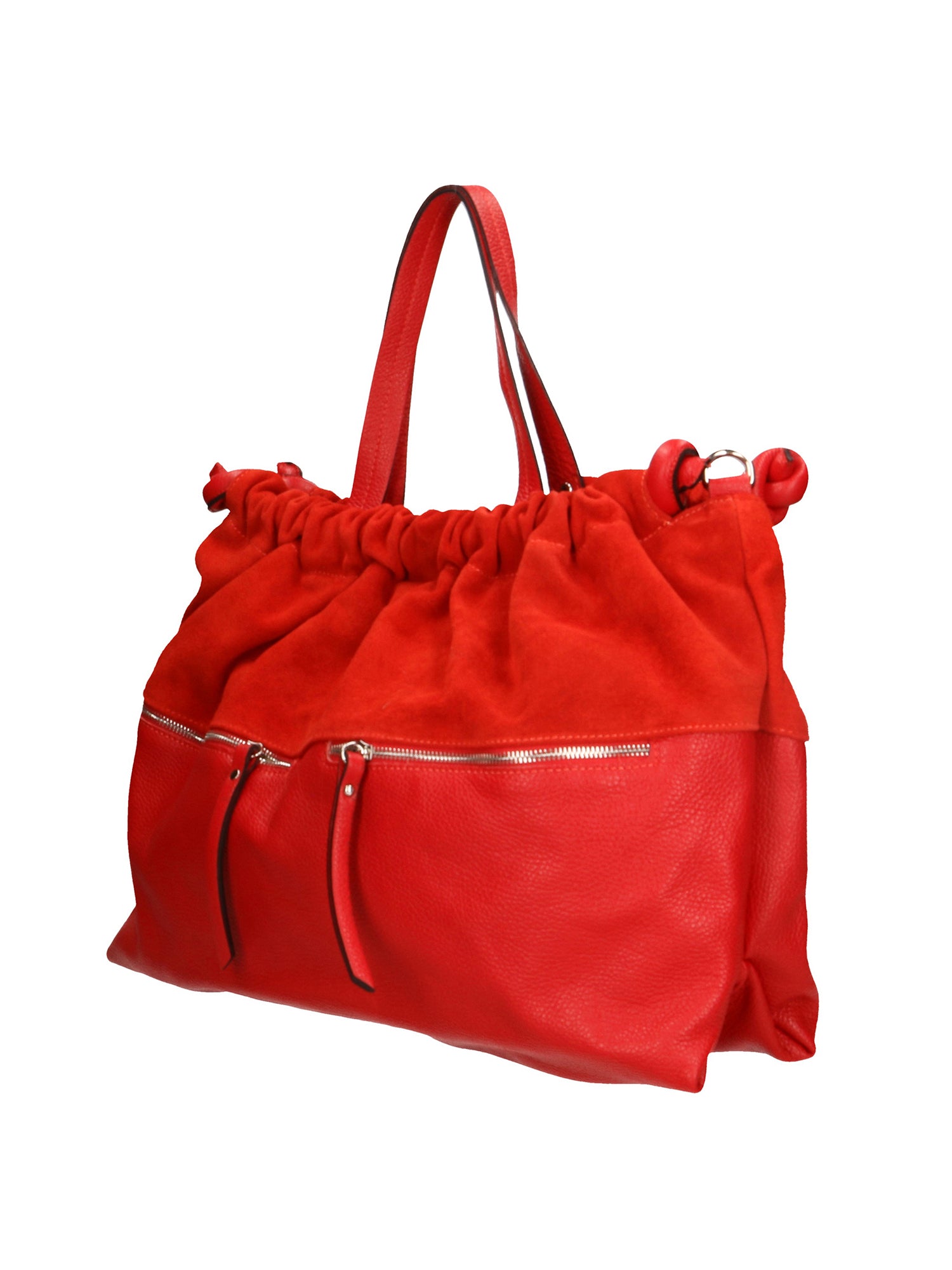 Firenze Borsa a mano da donna Vera pelle 01838-D08 ROSSO RED Gave Lux