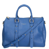 Borsa a mano da donna Vera pelle MYB-8022-FW-D24 BLU My Best Bag