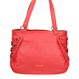 Amaranta Ultra Borsa a spalla da donna 100% pelle B17241-ROSSO Braccialini