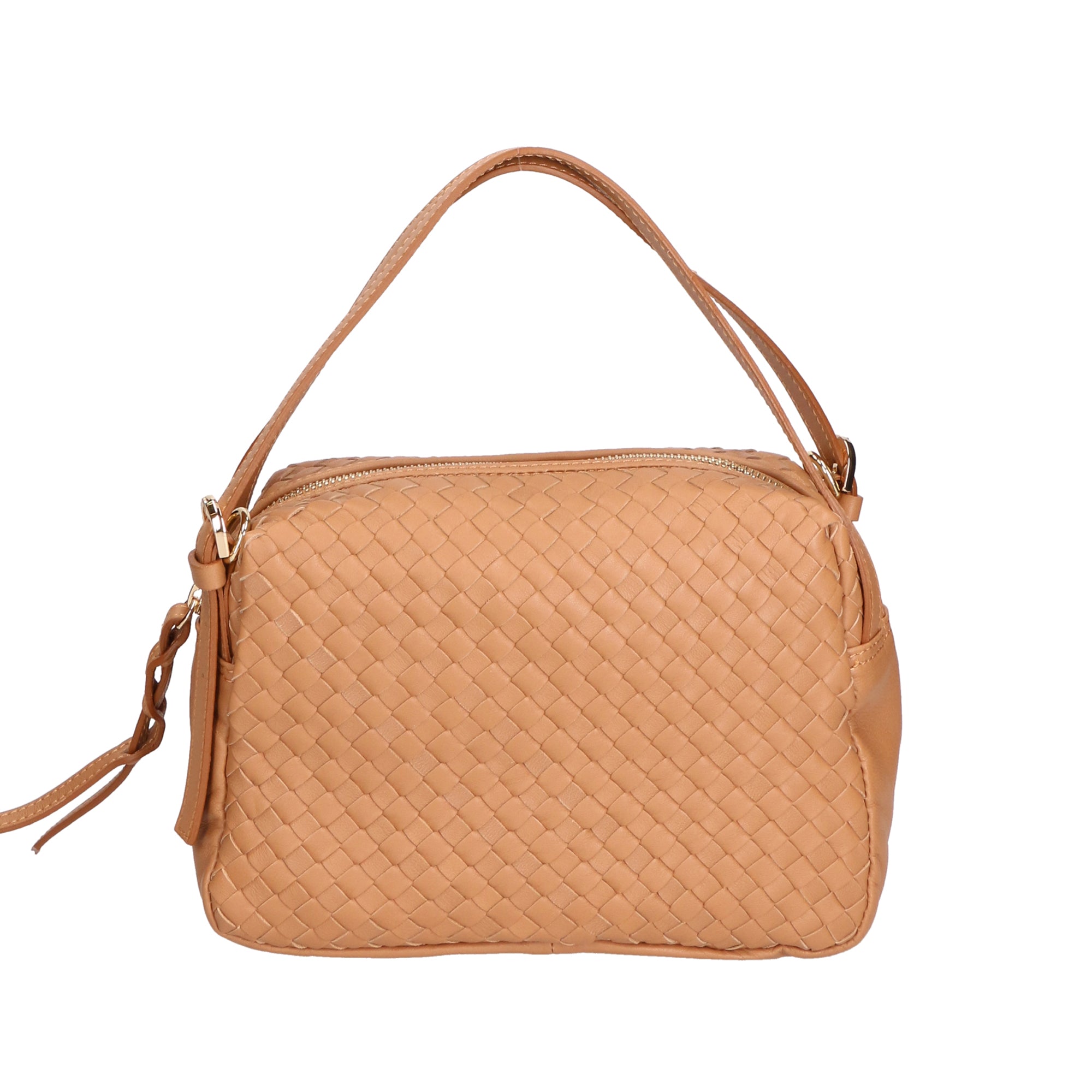 Irina Borsa a spalla da donna Vera pelle 06054-MANDORLA Gave Lux