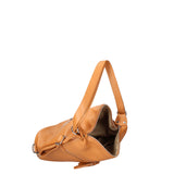 Women's White Convertible Shoulder Bag in Genuine Leather Made in Italy 30x26x9 cm