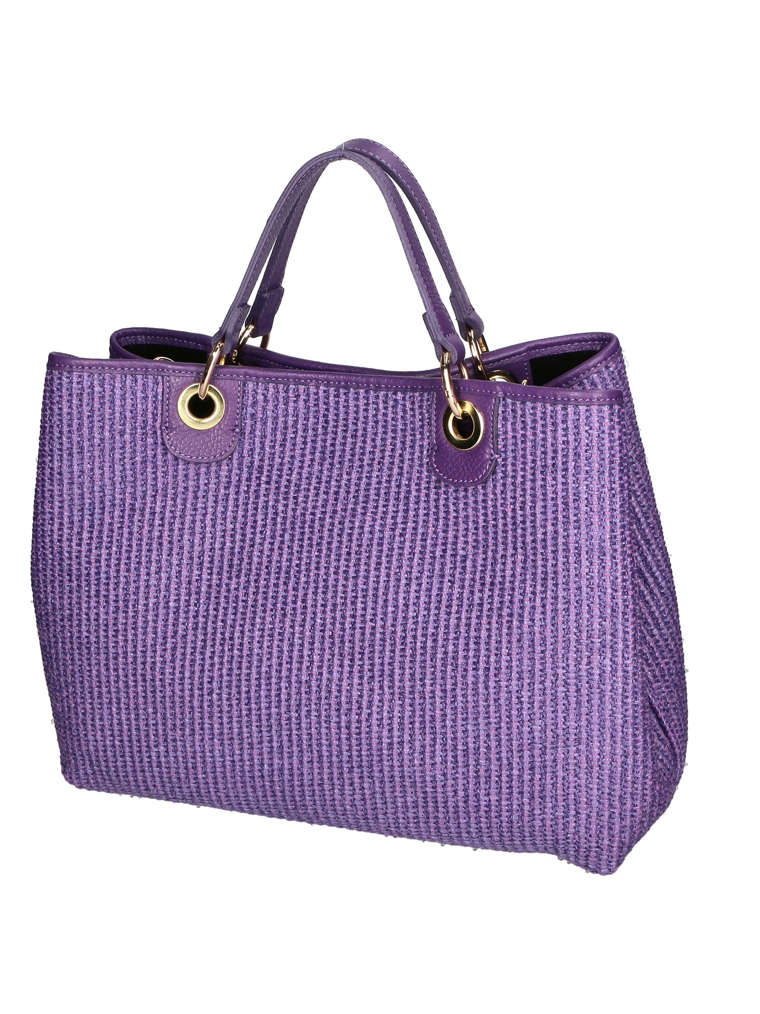 Borsa a mano da donna Paglia & Pelle MYB-05168-SS-307+D45 VIOLA My Best Bag
