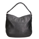 Gaia Borsa a spalla da donna Vera pelle 05897-C28 NERO Gave Lux