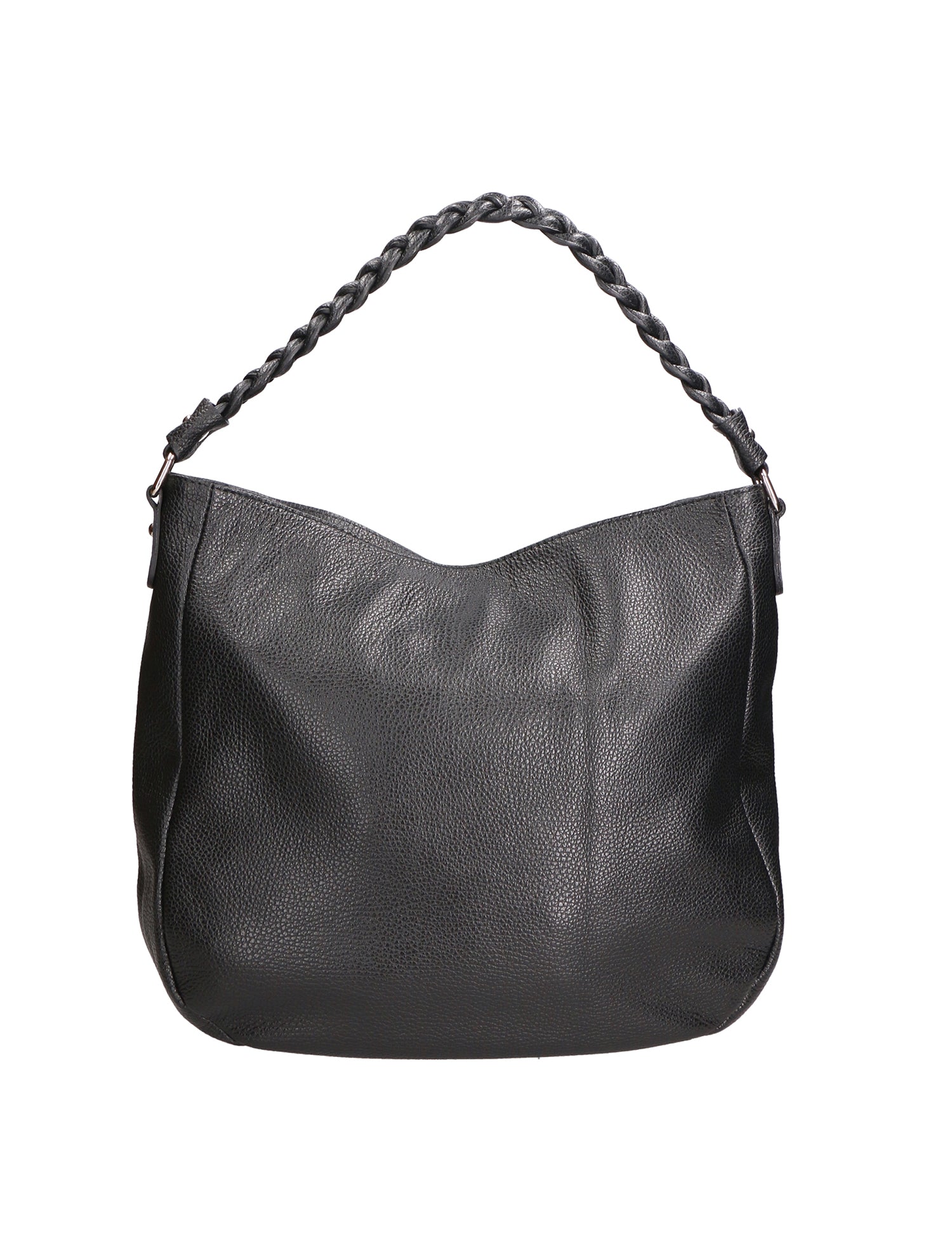 Gaia Borsa a spalla da donna Vera pelle 05897-C28 NERO Gave Lux