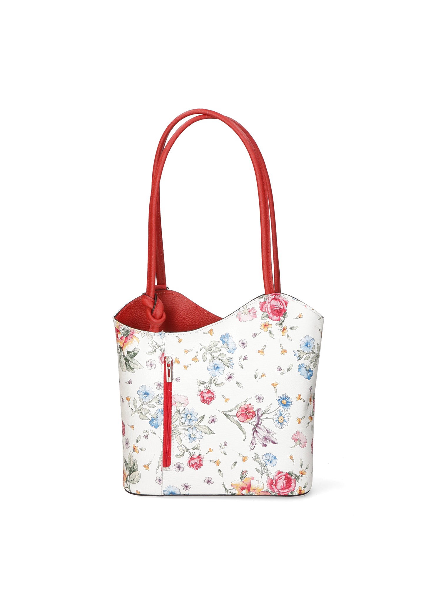 Elsa Borsa a spalla da donna Vera pelle 80056-D08 ROSSO RED Gave Lux