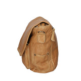 Clio Borsa a spalla da donna Vera pelle 5561-CUOIO Gave Lux