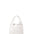 Borsa a mano da donna Vera pelle effetto cocco 07220-C01 BIANCO Roberta Rossi
