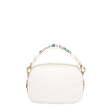 Aurielle Borsa a Spalla da Donna 100% Poliuretano B17176-BIANCO Braccialini