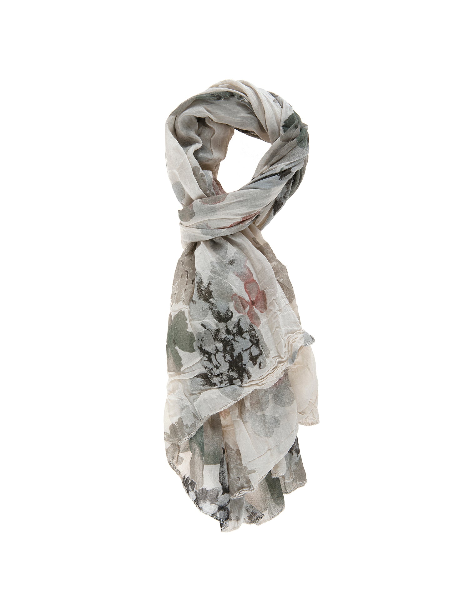 Tea L2031-TAUPE Foulard unisex in cotone e seta Gave Lux