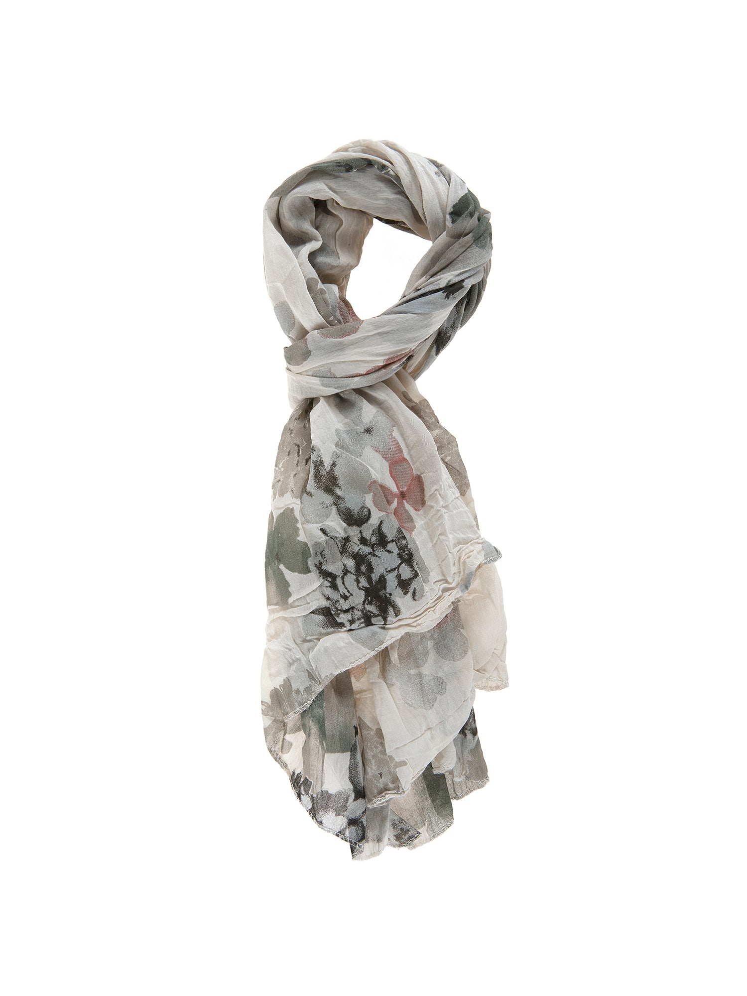 Tea L2031-TAUPE Foulard unisex in cotone e seta Gave Lux
