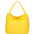 Borsa a spalla da donna Misto pelle e tessuto 07155-D04 GIALLO Roberta Rossi
