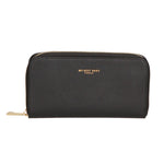 Portafoglio donna in vera pelle 100% Made in Italy MYB-7046-SS-D28 NERO BLACK My Best Bag