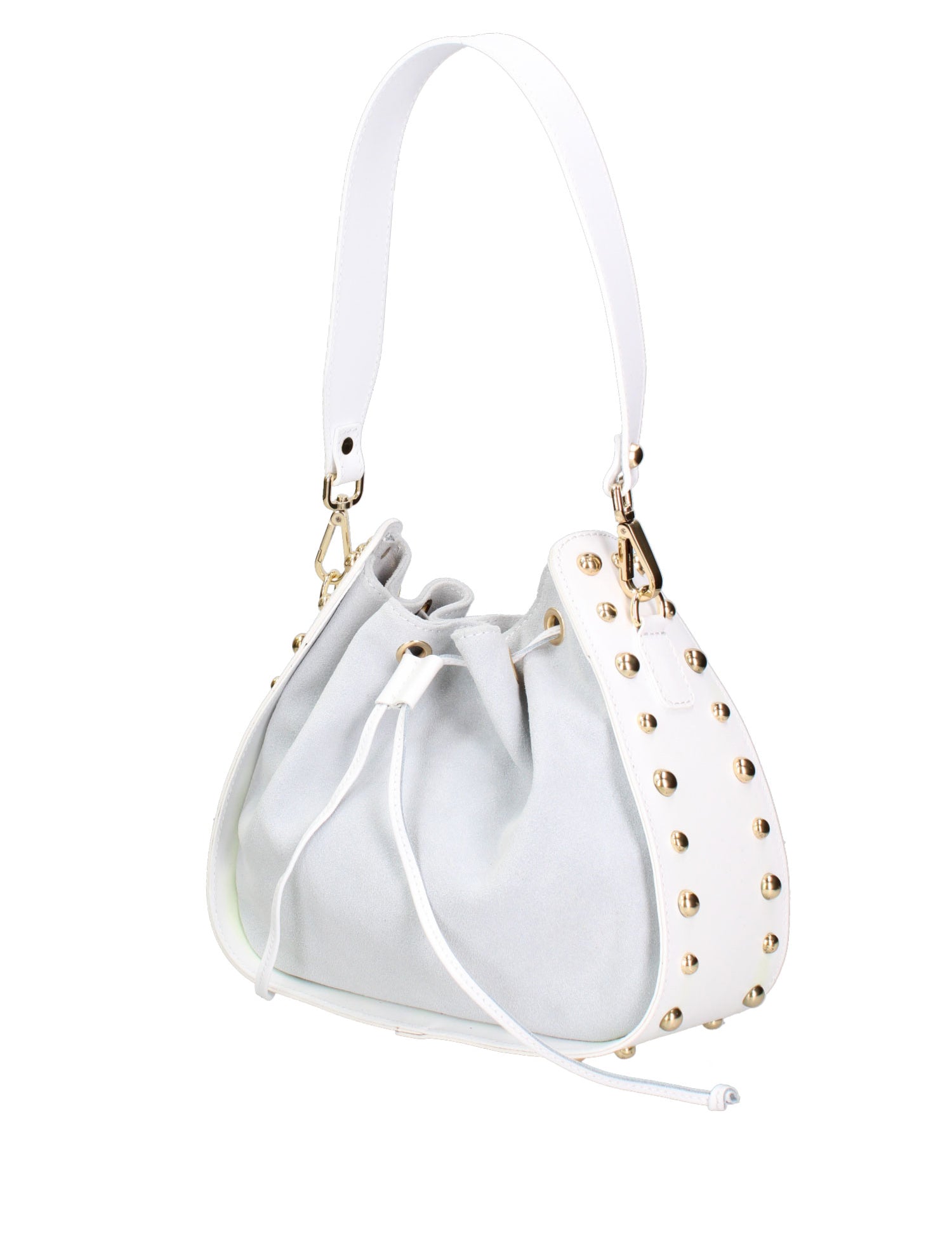Ravello Borsa a spalla da donna Vera pelle 8977-BIANCO Gave Lux