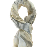 Tosca L2041-GIALLO Foulard unisex in cotone e seta Gave Lux