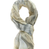 Tosca L2041-GIALLO Foulard unisex in cotone e seta Gave Lux