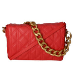 Aurélia Borsa a spalla da donna Vera pelle 04542-S58 ROSSO FUOCO Gave Lux