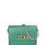 Borsa a tracolla da donna Vera pelle JR-W-1053-BOTTLE GREEN-GOLD John Richmond