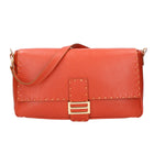 Walda Borsa a spalla da donna Vera pelle 06868-D61 MATTONE Gave Lux