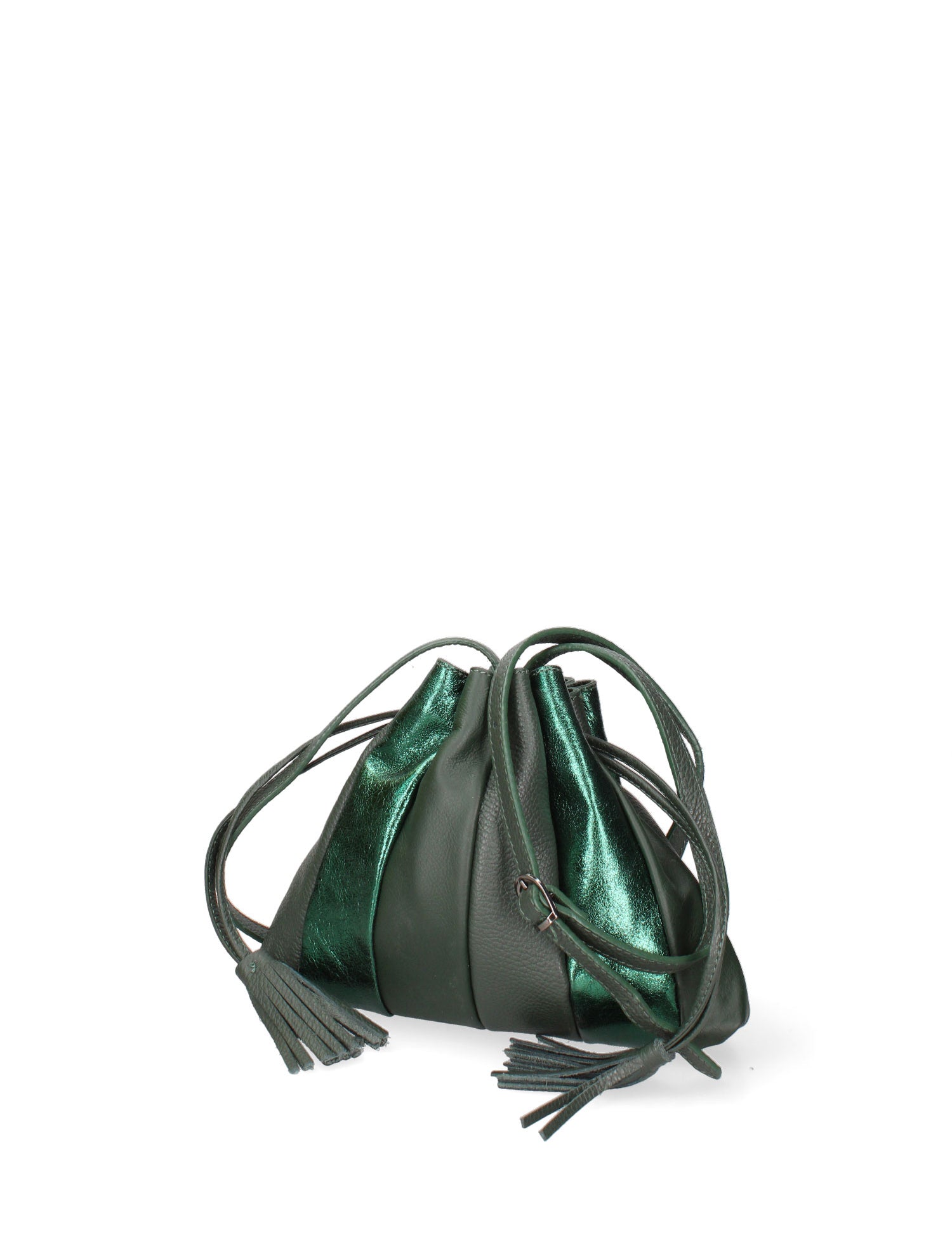 Elysia Borsa a spalla da donna Vera pelle 552043-VERDE Gave Lux