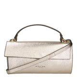 Borsa a mano da donna 100% vera pelle MYB-6035-FW-PLATINO My Best Bag