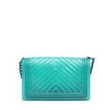 Borsa a mano da donna 100% PVC FLAT M-MARINA BLU Marc Ellis