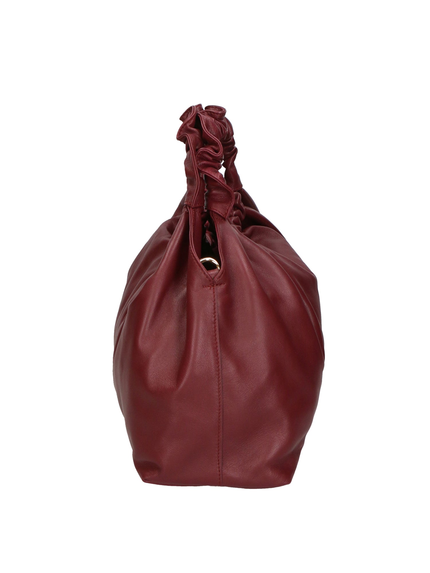 Borsa a mano da donna 100% pelle nappa MYB-8045-FW-BURGUNDY 21 My Best Bag