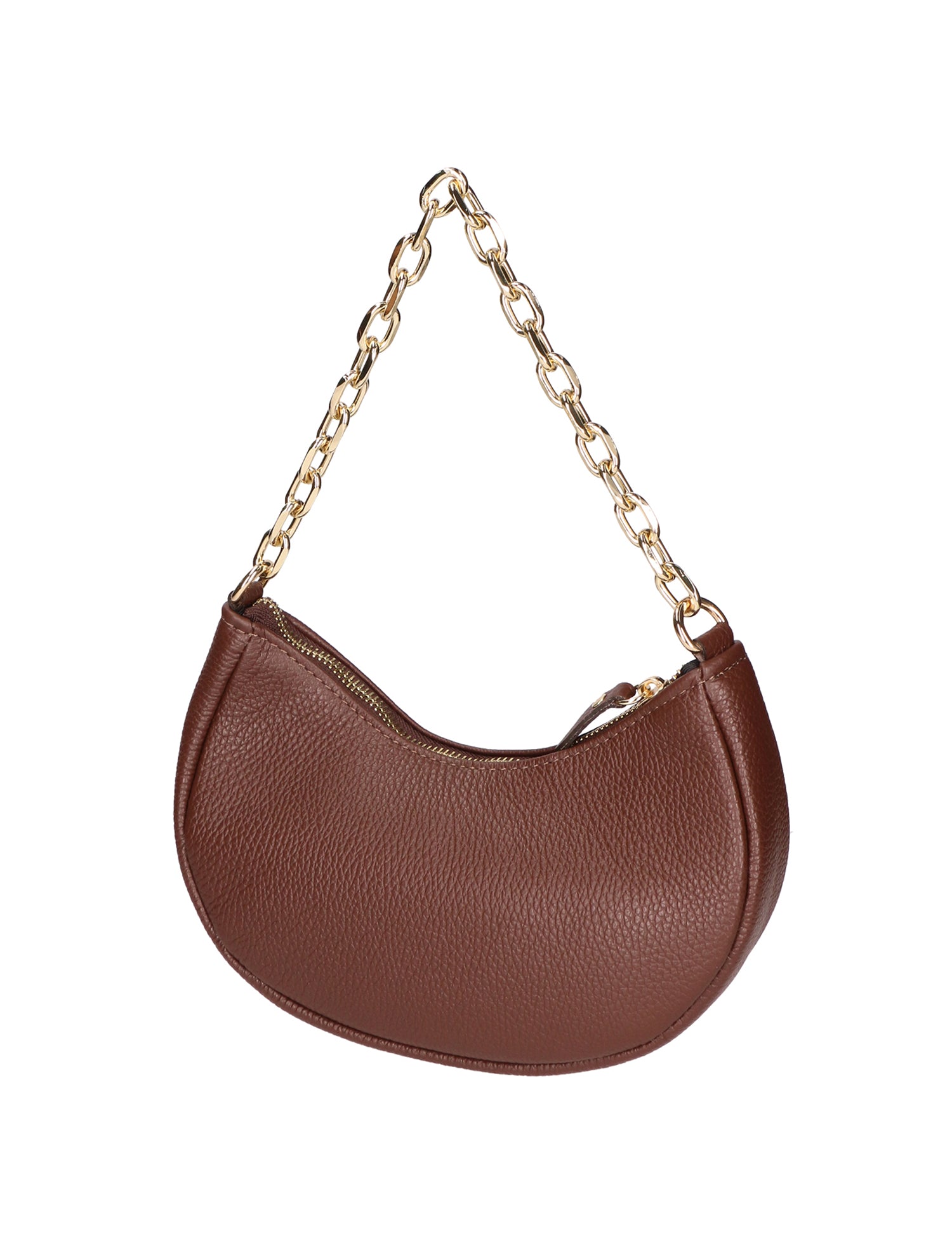Loreta Borsa a spalla da donna Vera pelle 06511-D223 cioccolato Gave Lux