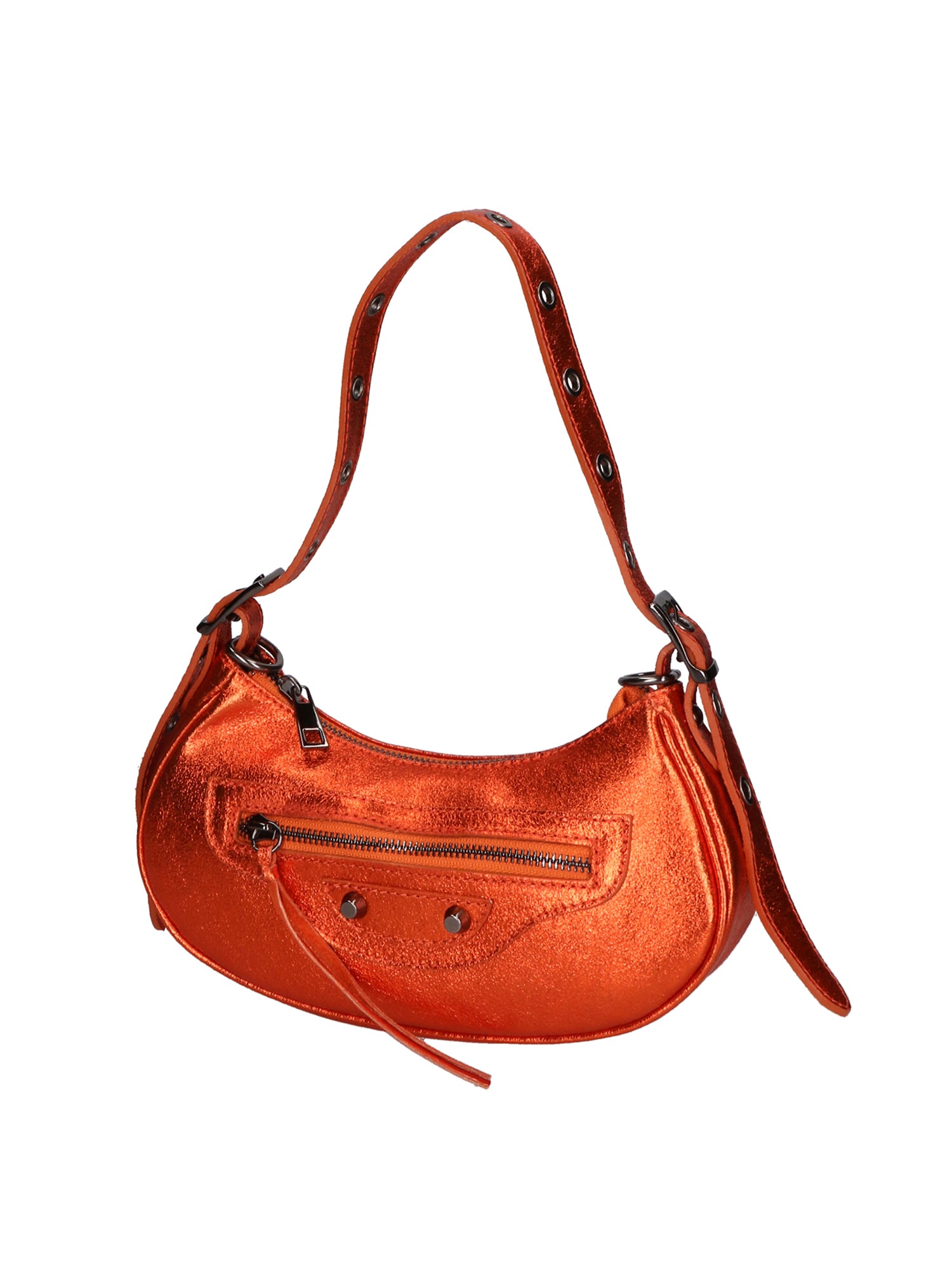 Gloria Borsa a mano da donna Vera pelle 05708L-L010 ARANCIO Gave Lux