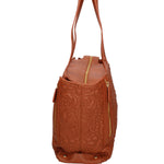 Valoria Pro Borsa a spalla da donna 100% poliuretano B16890GR-MARRONE Braccialini