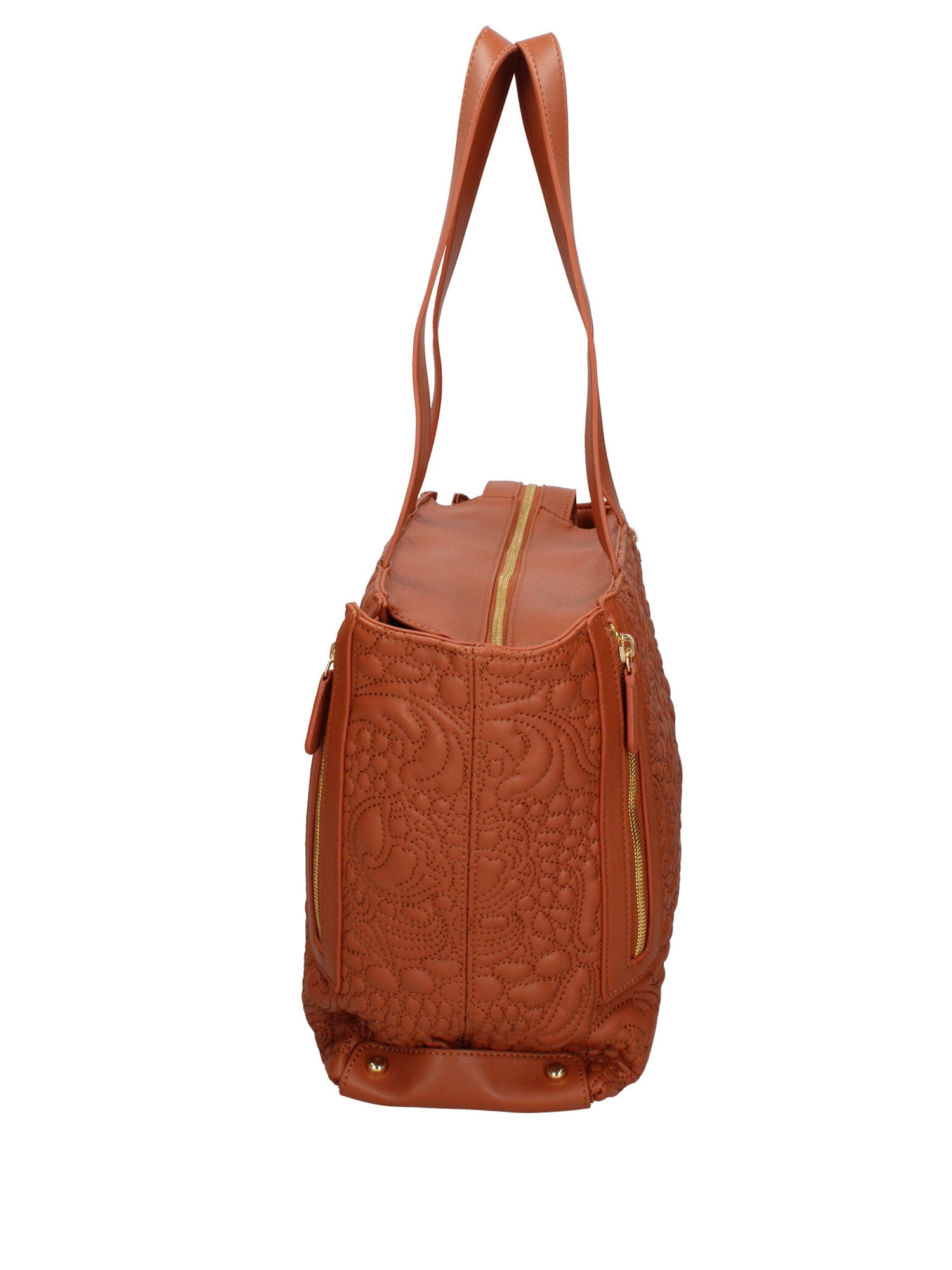 Valoria Pro Borsa a spalla da donna 100% poliuretano B16890GR-MARRONE Braccialini
