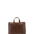 Borsa a mano unisex in vera pelle 100% cotone 4453-TESTA DI MORO Alessia Firenze