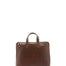 Borsa a mano unisex in vera pelle 100% cotone 4453-TESTA DI MORO Alessia Firenze