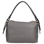 Vivienne Borsa a spalla da donna Vera pelle 06674-D27 CENERE + D28 NERO Gave Lux