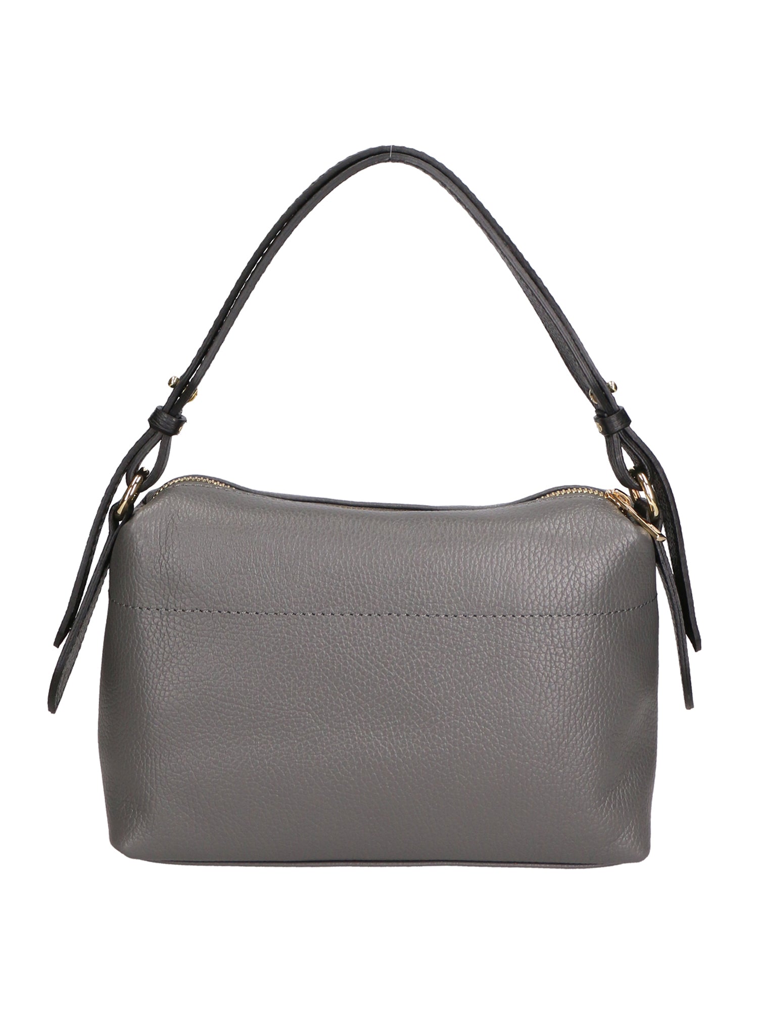 Vivienne Borsa a spalla da donna Vera pelle 06674-D27 CENERE + D28 NERO Gave Lux