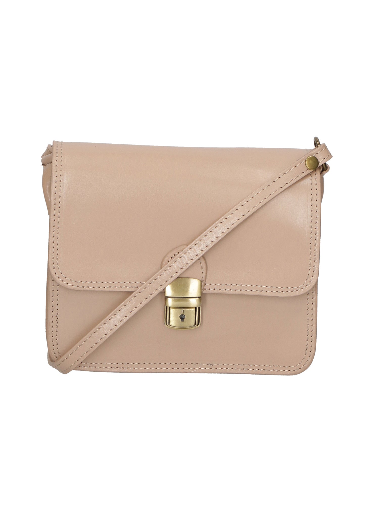 Bibiana Borsa a tracolla da donna Vera pelle 10018 1107-TAUPE Gave Lux