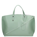 Lumena Borsa a mano da donna Vera pelle 2094-L896 MENTA Gave Lux