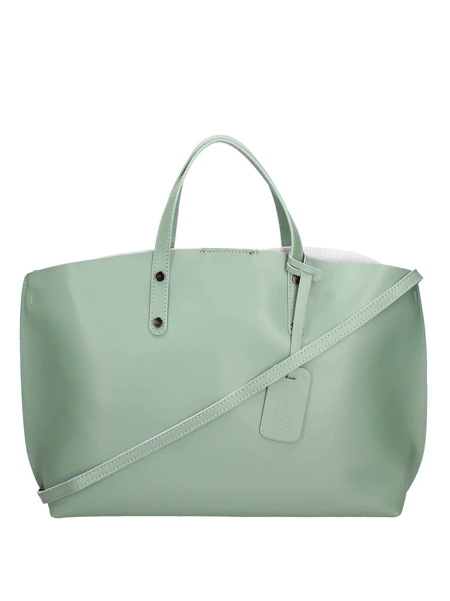 Lumena Borsa a mano da donna Vera pelle 2094-L896 MENTA Gave Lux