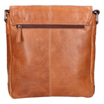 Borsa a tracolla unisex vera pelle 100% pelle SN5861547-TAN Santini Firenze