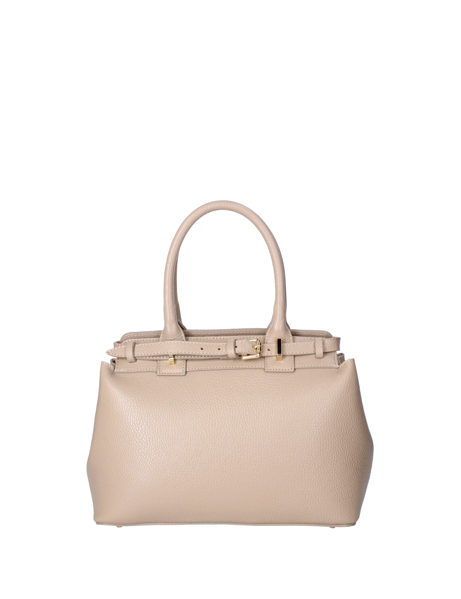 Borsa a mano da donna Vera Pelle 07146-D05 CAPPUCCINO Viola Castellani