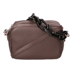 Barbara Borsa a spalla da donna Vera pelle 05706-D23 T.MORO DARK BROWN Gave Lux