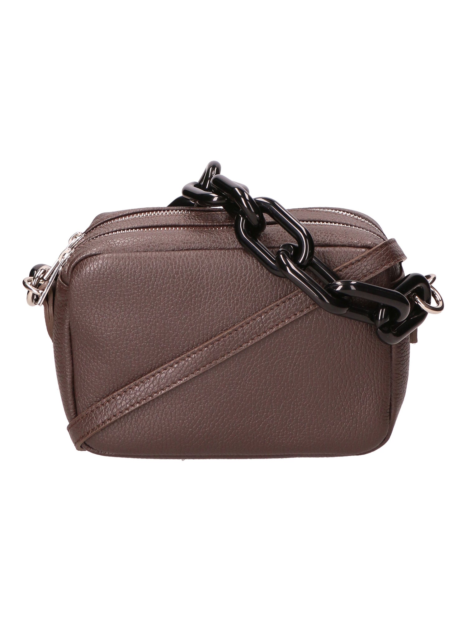 Barbara Borsa a spalla da donna Vera pelle 05706-D23 T.MORO DARK BROWN Gave Lux