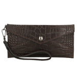 Noemy Borsetta portafoglio da donna Vera pelle 522015-T.MORO DARK BROWN Gave Lux