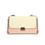Vera pelle 8641-ROSA+BEIGE Borsa a tracolla da donna Evanthe Pro Gave Lux