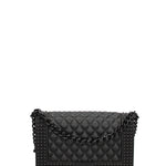 Borsa a mano donna 100% gomma FLAT PENKA M-BLACK-BLACK Marc Ellis